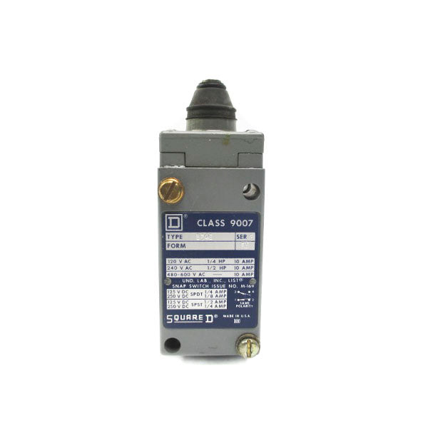 SQUARE D 9007B54E SER. B 480-600VAC 10A NSNP