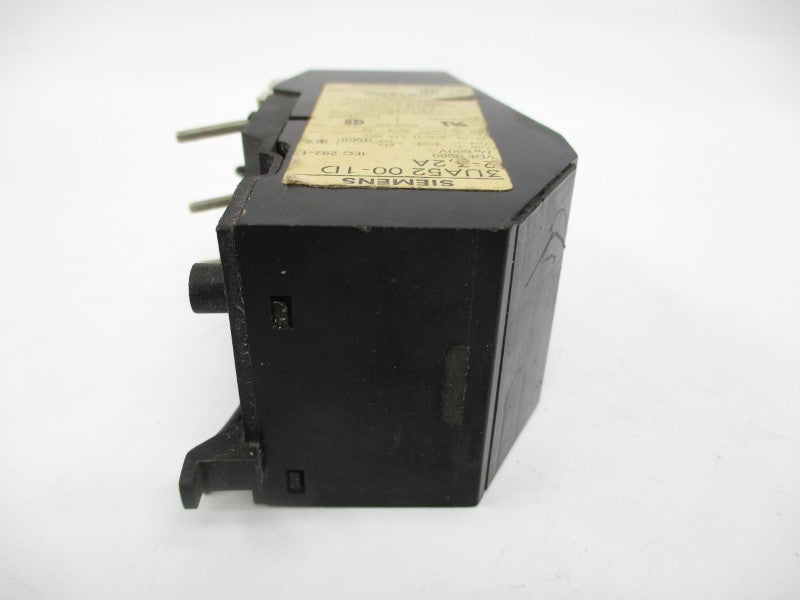 SIEMENS 3UA5200-1D 660V 2-3.2A UNMP