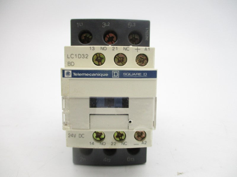 SCHNEIDER ELECTRIC LC1D32BD 24VDC 50A NSMP