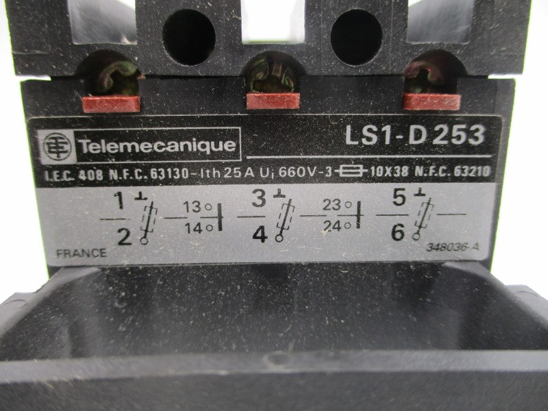 TELEMECANIQUE LS1D253 660V 25A NSMP