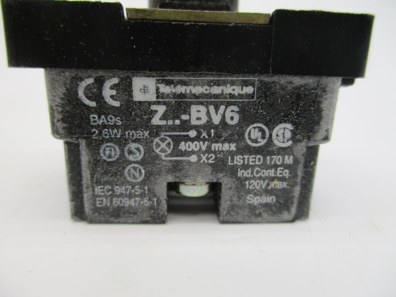 TELEMECANIQUE ZA2BV6 120V (NO BULB) NSMP