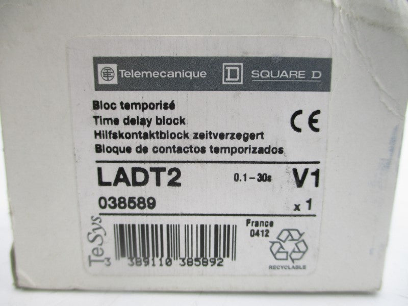 TELEMECANIQUE LADT2 690V 10A 0.1-30S NSMP
