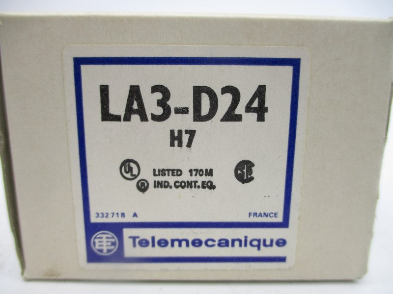 TELEMECANIQUE LA3-D24H7 660V 10A 10-180S NSMP