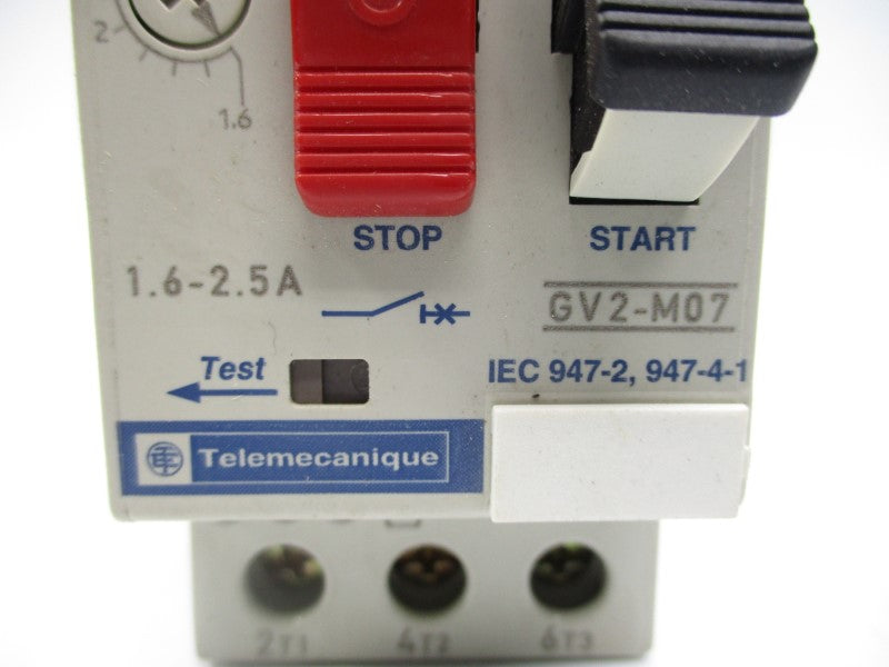 TELEMECANIQUE GV2-M07 690V 1.6-2.5A NSNP