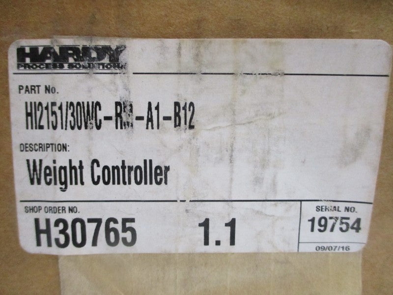 HARDY HI2151/30WC-RM-A1-B12 NSFS