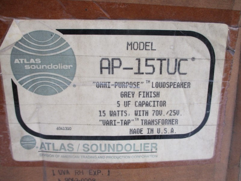 ATLAS SOUNDOLIER AP-15TUC 25/70V NSMP