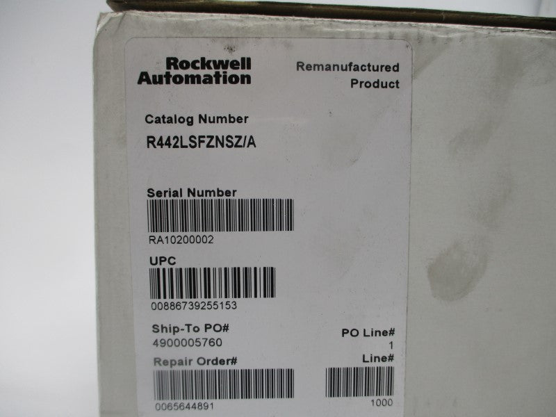 ALLEN BRADLEY 442L-SFZNSZ SER. A 24V REMAN