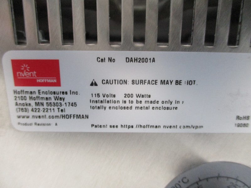 HOFFMAN DAH2001A 115V NSMP