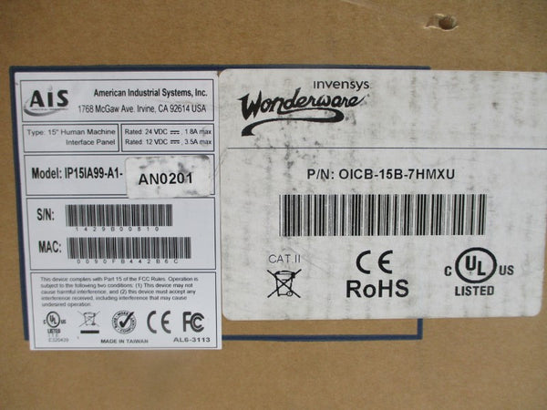 AIS IP15IA99-A1-AN0201 24VDC 3.5A NSMP