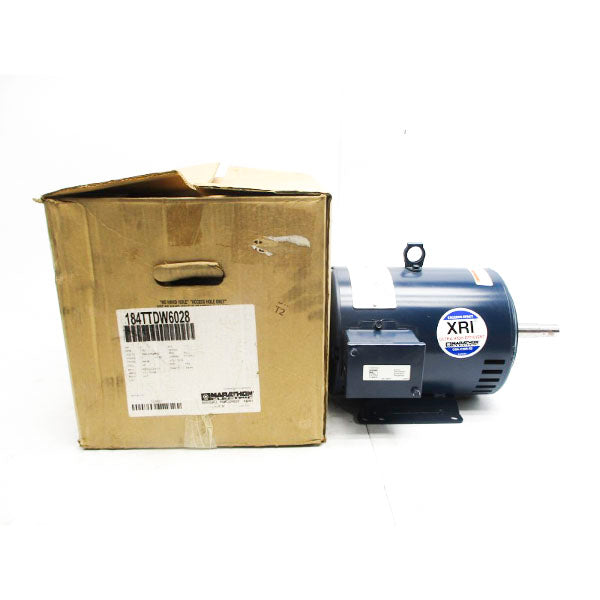 MARATHON ELECTRIC KVE184TTDW6028AA 184TTDW6028 208-230/460V 13.6-12.6/6.3A NSMP