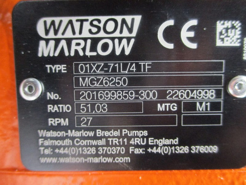 WATSON MARLOW 621F/RE 16Z.8122.AS6 5900000384 230/400V NSMP