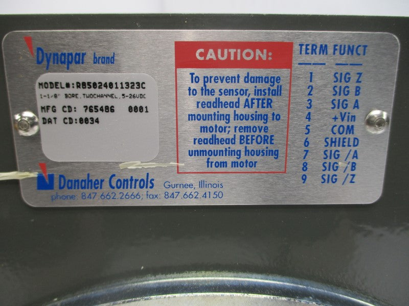 DYNAPAR R85024011323C 5-26VDC 1-1/8" NSMP