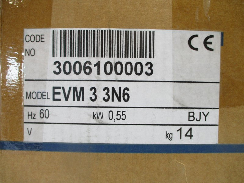 EBARA EVM33N6 3006100003 NSMP