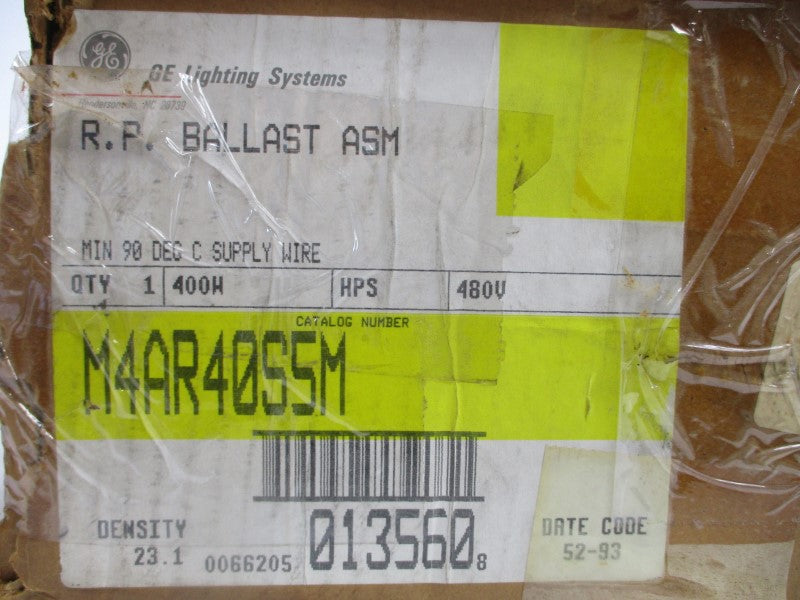 GENERAL ELECTRIC M4AR40S5M 480V 1.0A NSMP