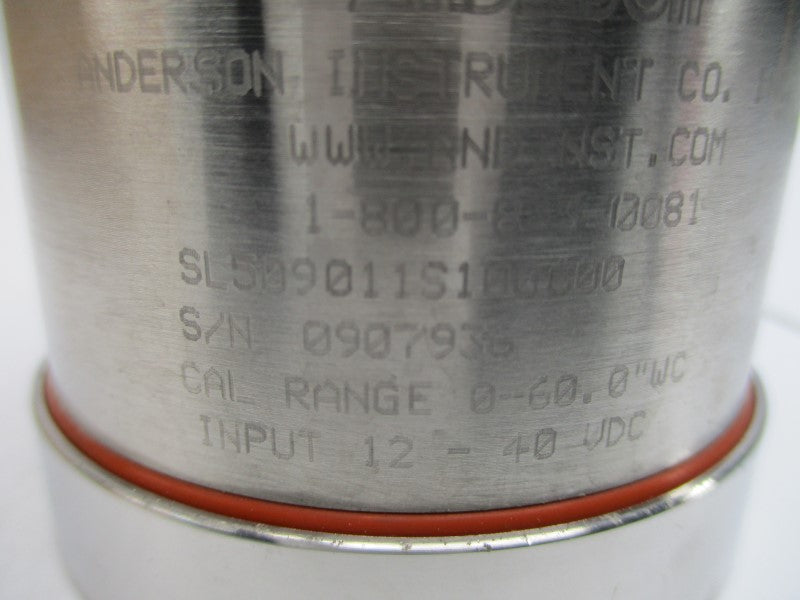 ANDERSON INSTRUMENT SL509011S100600 12-40VDC NSMP