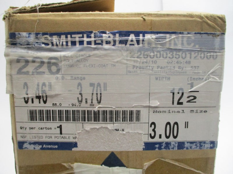 SMITH BLAIR 226 22600035012000 3.46"-3.70" NSMP