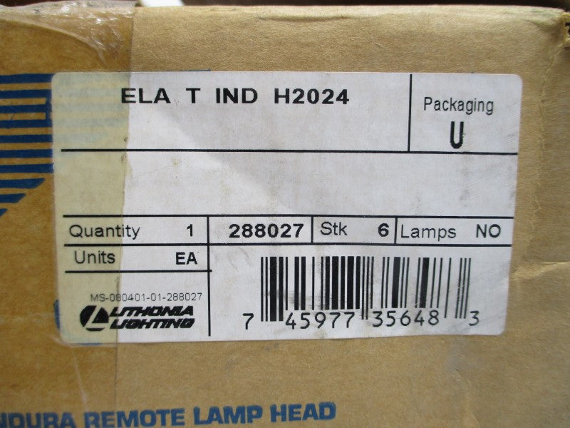 LITHONIA LIGHTING ELATNDH2024 24VDC NSMP