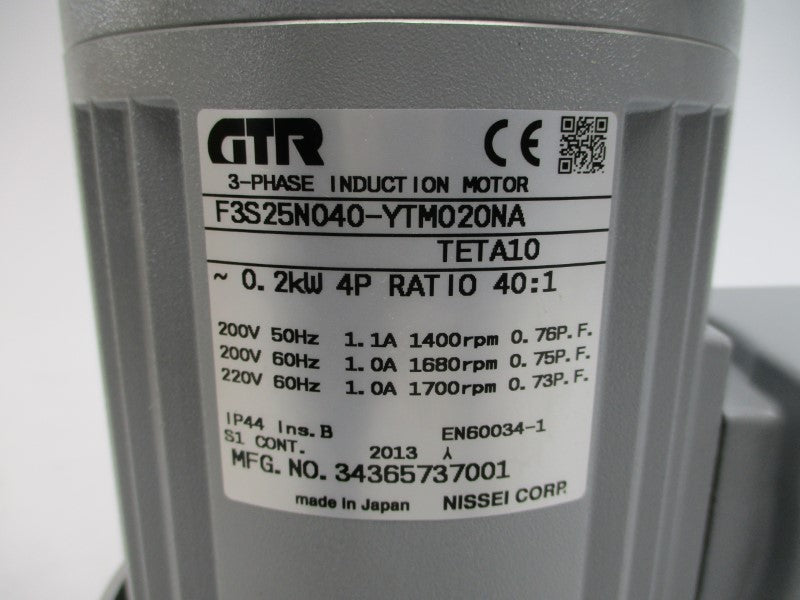 GTR F3S25N040-YTM020NA 220V 1.1A NSMP