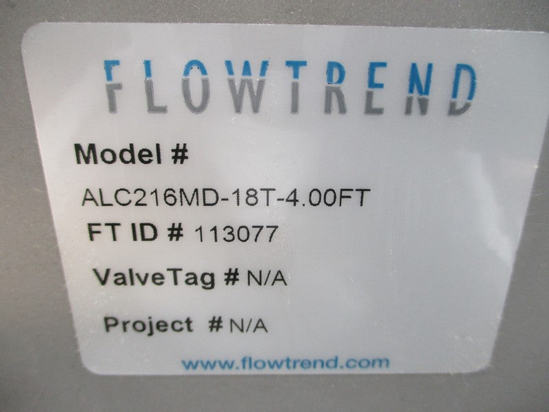 FLOWTREND ALC216MD-18T-4.00FT 113077 NSNP