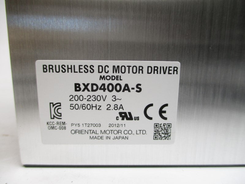 ORIENTAL MOTOR BX6400S-A 200-230V 2.8A NSMP