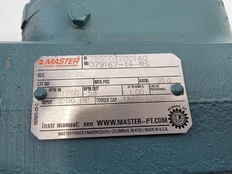 MASTER POWER TRANSMISSION 7850042001AQ 079167-14-RS NSNP