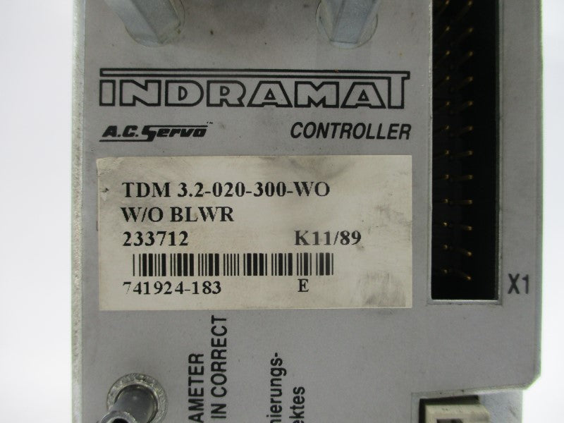 INDRAMAT TDM3.2-020-300-WO 300VDC 7A UNMP