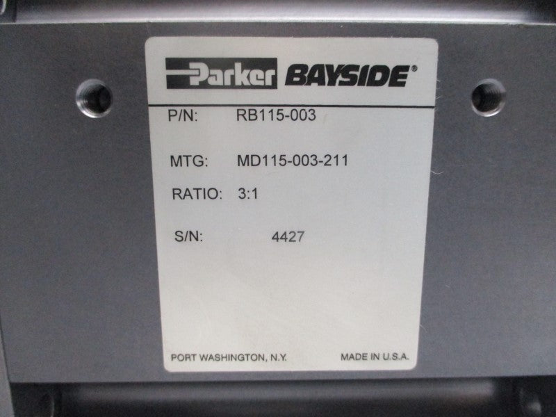 PARKER RB115-003 MD115-003-211 NSNP
