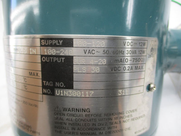YOKOGAWA AXF015C-E1CE1L-AA11-21B/FF1/CM/SCT/M01/L2/YF268 100-240VAC 0.2A NSMP
