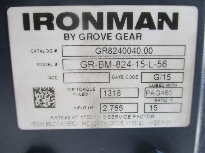 IRONMAN GR-BM-824-15-L-56 GR8240040.00 NSMP