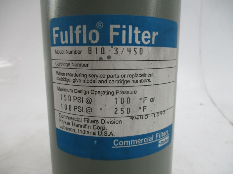 FULFLO FILTER B10-3/4SD 150PSI NSMP