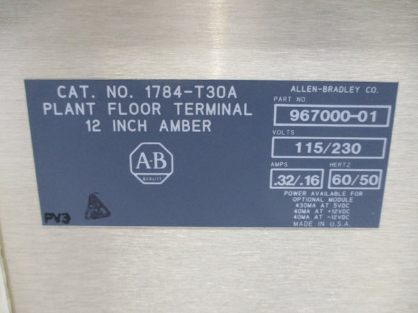 ALLEN BRADLEY 1784-T30A 115/230V .32/.16A NSNP