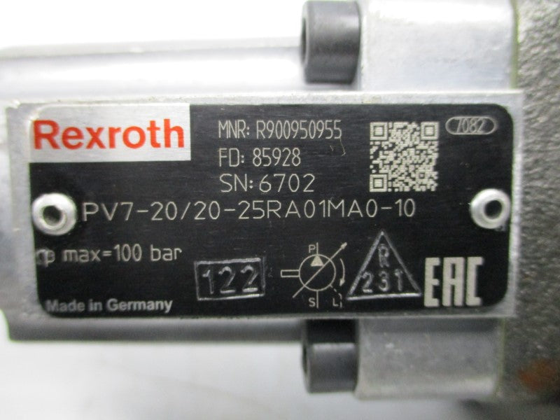 REXROTH PV7-20/20-25RA01MA0-10 R900950955 NSNP