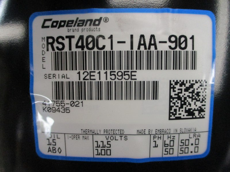 COPELAND RST40C1-IAA-901 100/115V 50.0A NSMP
