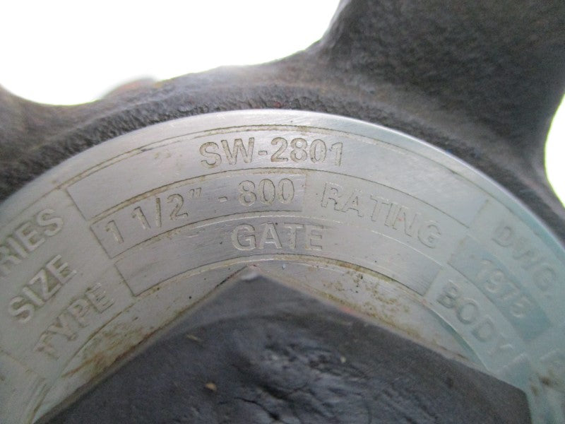 FLOWSERVE 41317-2R14 SW-2801 1975PSI 1-1/2" UNMP