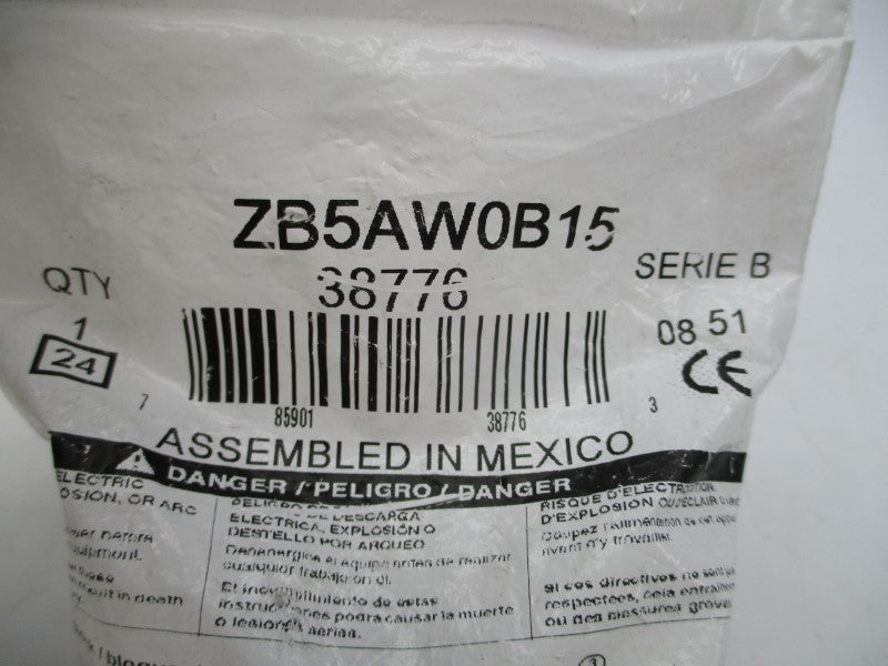 TELEMECANIQUE ZB5AW0B15 SER. B NSMP