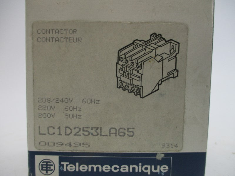 TELEMECANIQUE LC1D253LA65 200/240V 40A NSMP