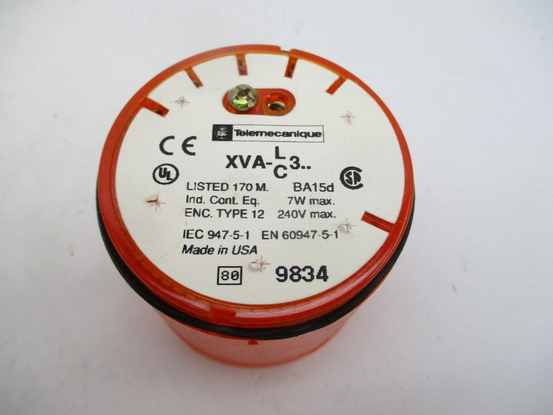 TELEMECANIQUE XVAC361 240V (AMBER) (NO BULB) NSMP