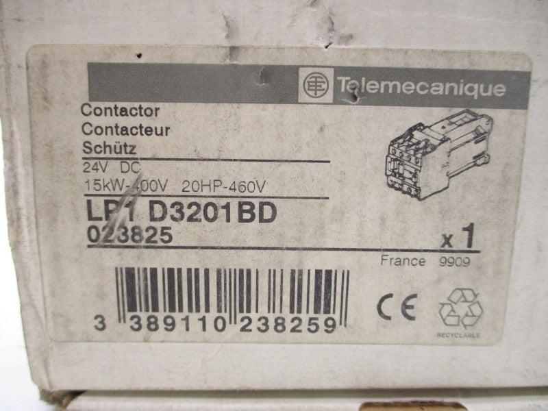 TELEMECANIQUE LP1D3201BD 24VDC 50A NSMP