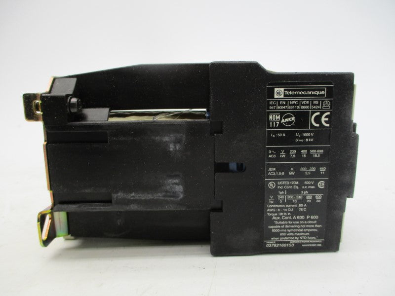 TELEMECANIQUE LP1D3210BD 24VDC 50A NSMP