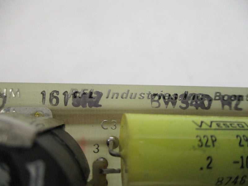 RFL INDUSTRIES HC95738 DRB-3 D-101113 UNMP