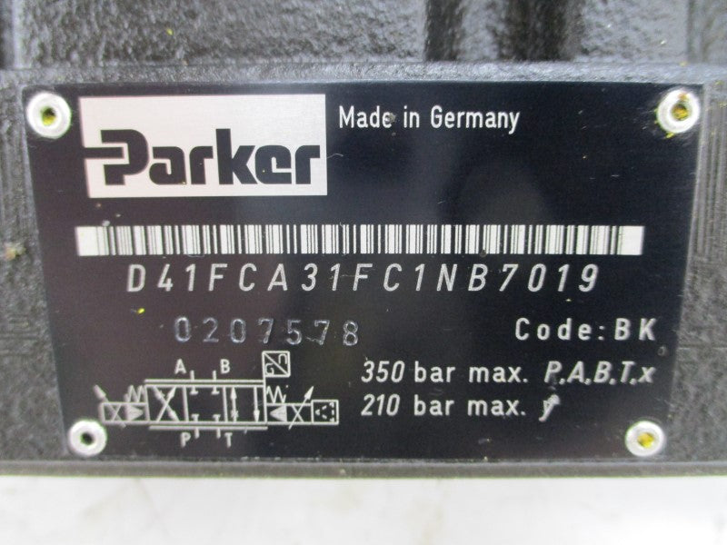 PARKER D41FCA31FC1NB7019 NSNP