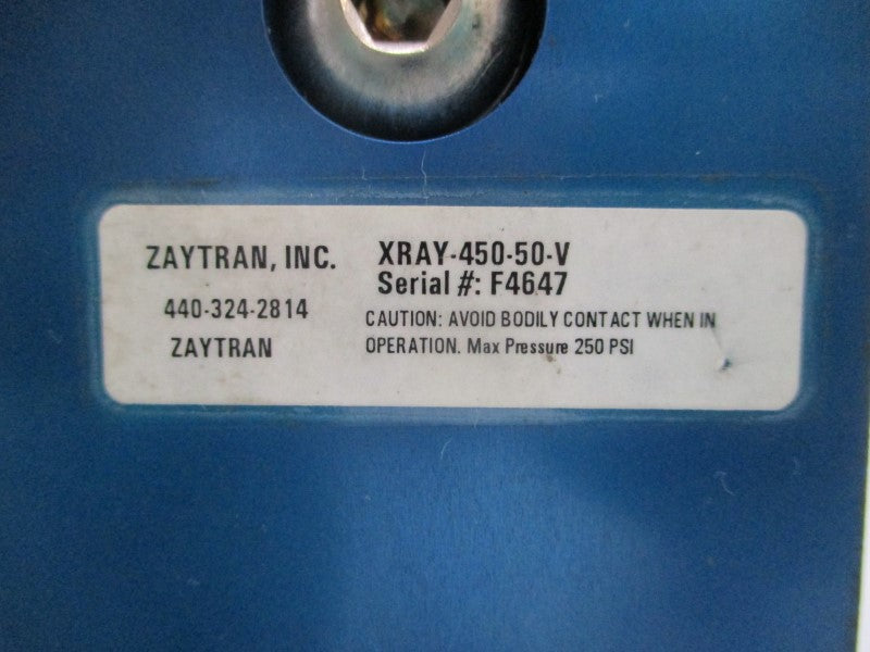 ZAYTRAN XRAY-450-50-V 250PSI NSNP