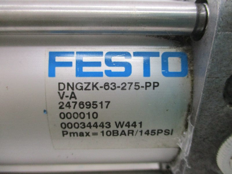 FESTO DNGZK-63-275-PPV-A 24769517 145PSI (AS PICTURED) NSNP