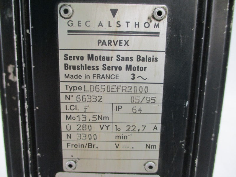 GEC ALSTHOM LD650EFR2000 66332 280V 22.7A UNMP