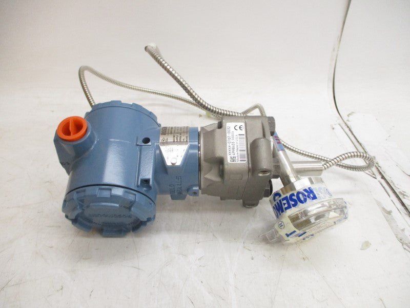 ROSEMOUNT 3051CG3A22A1AS1E5B4 10.5-55VDC 36PSI NSMP