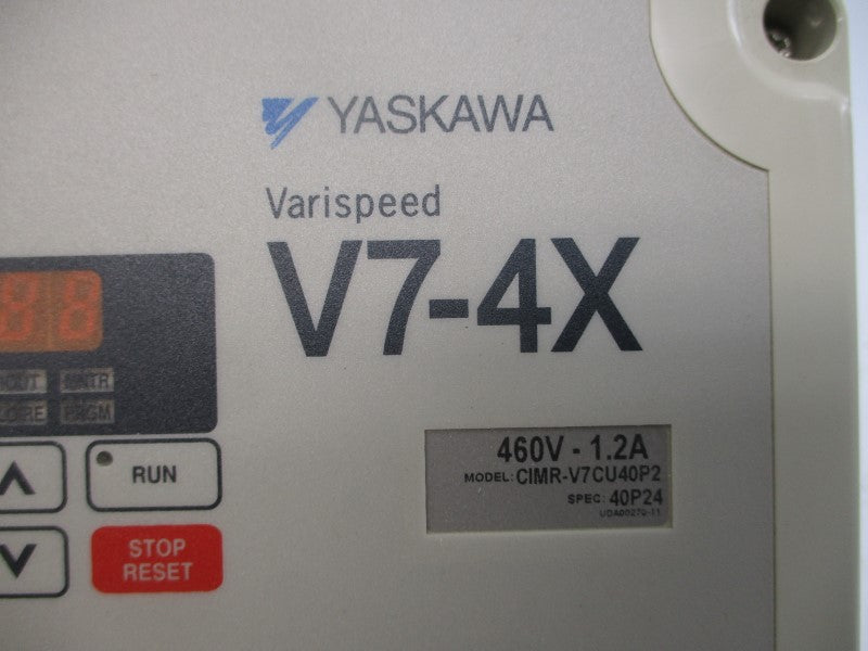 YASKAWA CIMR-V7CU40P2 460V 1.2A NSMP