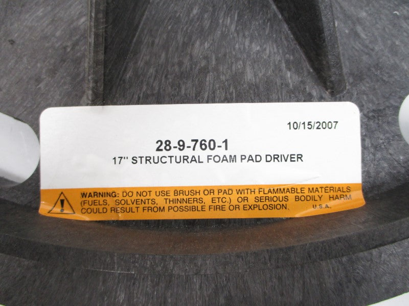 FOAM PAD DRIVER 28-9-760-1 17" NSMP