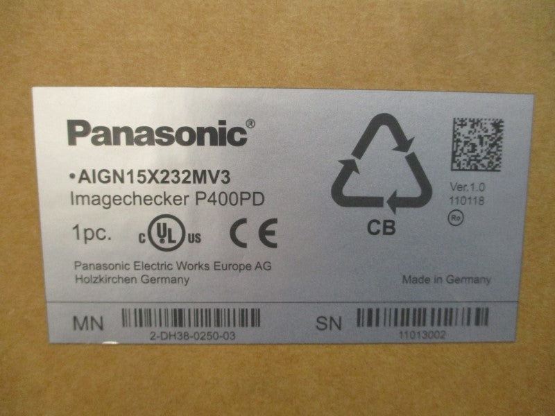 PANASONIC P400PD AIGN15X232MV3 12-24V 2.8-1.8A NSMP