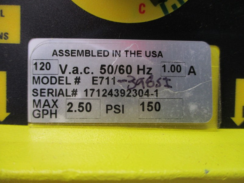 LMI E711-398SI 120VAC 1.00A 150PSI NSMP