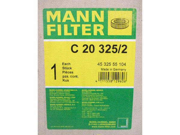 MANN FILTER C20325/2 4532555104 NSMP